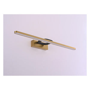 JS-GL-9094-62 - Antique Brass Metal & Acrylic Led Picture Lights