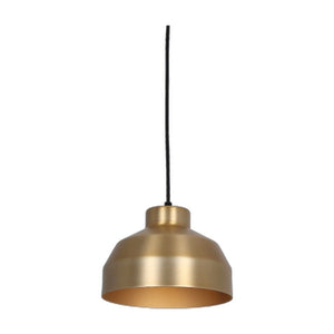 JS-GL-9718-1 - BLACK & SILVER Metal Hanging Light
