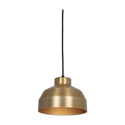 JS-GL-9718-1 - BLACK & SILVER Metal Hanging Light