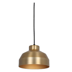 JS-GL-9718-1 - BLACK & SILVER Metal Hanging Light