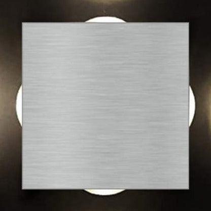 JS-GL-9736-4 - Brushed Aluminum Metal Modern Decorative Outdoor Wall Light
