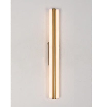 JS-GL-BAM3 - ANTIQUE BRASS METAL & ACRYLIC Led Wall Light