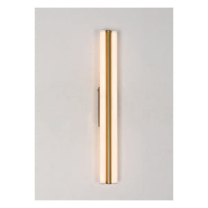 JS-GL-BAM3 - ANTIQUE BRASS METAL & ACRYLIC Led Wall Light