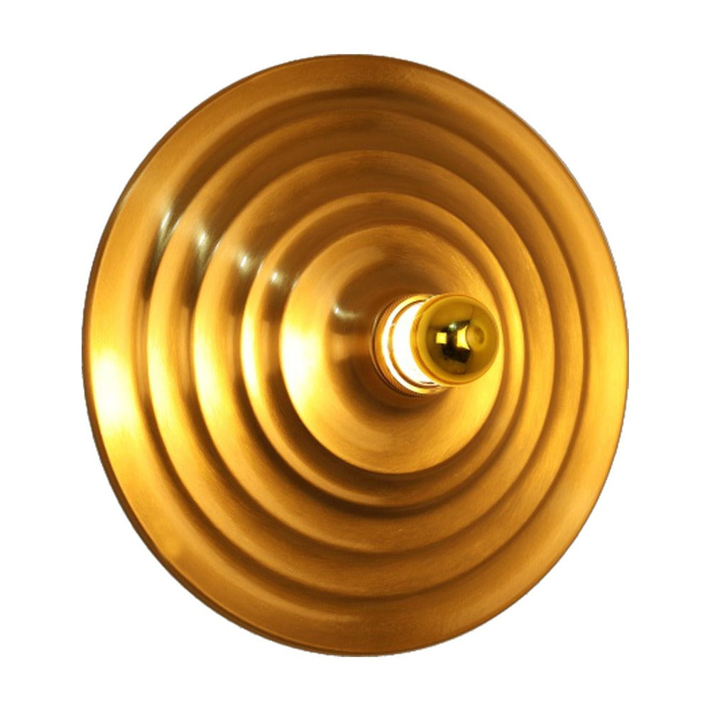 JS-GL-C300-AB - Antique Brass Metal Modern Wall Light