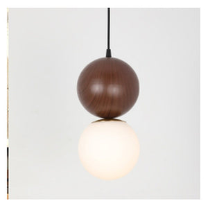 JS-GL-FD1630-LW (B) - METAL Glass Hanging Light
