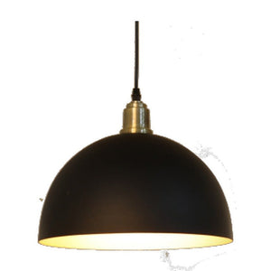 JS-GL-FY038 - BLACK & ANTIQUE BRASS & GOLD Metal Hanging Light