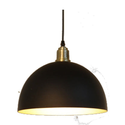 JS-GL-FY038 - BLACK & ANTIQUE BRASS & GOLD Metal Hanging Light