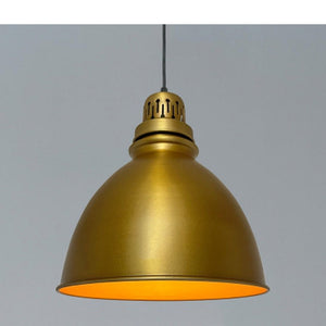 JS-GL-FY046-GD - MATT GOLD Metal Hanging Light