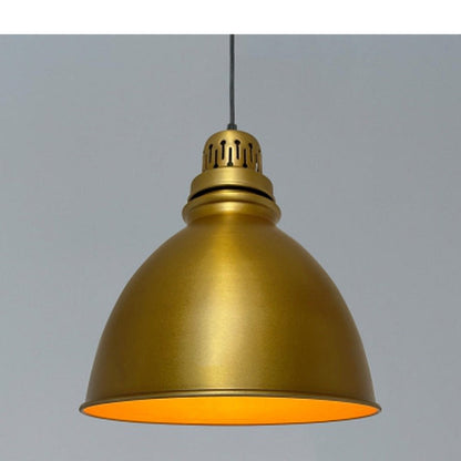 JS-GL-FY046-GD - MATT GOLD Metal Hanging Light
