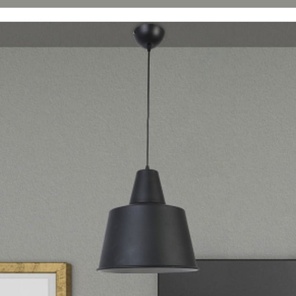 JS-GL-FY07 - BLACK & WHITE Metal Hanging Light