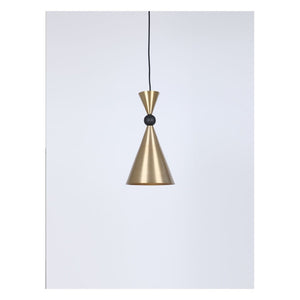 JS-GL-FY09-1 - Black & Antique Brass & Gold Metal Modern Hanging Light