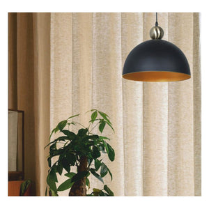 JS-GL-FY2201 - ANTIQUE BRASS & BLACK & GOLD Metal Hanging Light