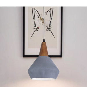 JS-GL-FY309-1 GREY - Metal Hanging Light