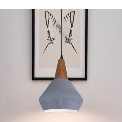 JS-GL-FY309-1 GREY - Metal Hanging Light