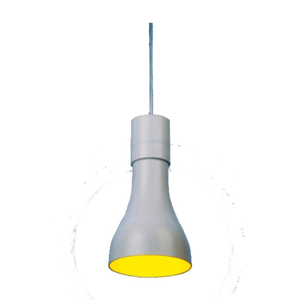 JS-GL-LL7002-WH - WHITE & GOLD Metal Hanging Light