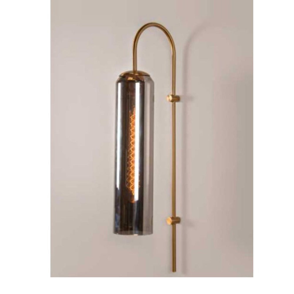 JS-GL-LN 9525-SM - METAL Glass Wall Light