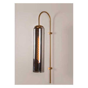 JS-GL-LN 9525-SM - METAL Glass Wall Light