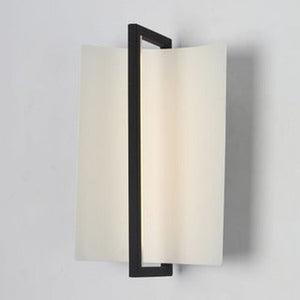 JS-GL-LWA017 - Black & White Metal & Acrylic Modern Wall Light