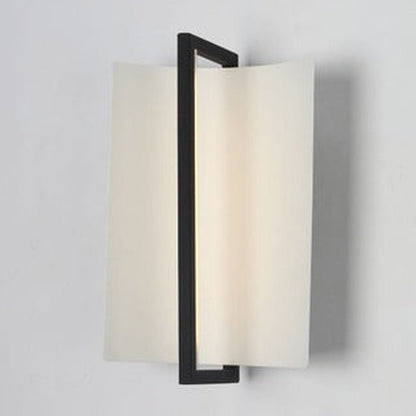 JS-GL-LWA017 - Black & White Metal & Acrylic Modern Wall Light