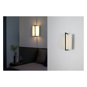 JS-GL-LWA017 - Black & White Metal & Acrylic Modern Wall Light