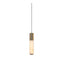 JS-GL-MB-1H - Antique Brass Metal Marble Hanging Light