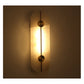 JS-GL-MB-2044-W - ANTIQUE BRASS METAL & ONYX MARBLE Wall Light