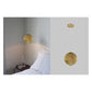JS-GL-P011 - Antique Brass Metal Hanging Light