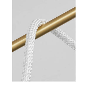 JS-GL-RP-101 - Antique Brass Metal & Silicon Rope Led Rope Lights