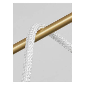 JS-GL-RP-101 - Antique Brass Metal & Silicon Rope Led Rope Lights