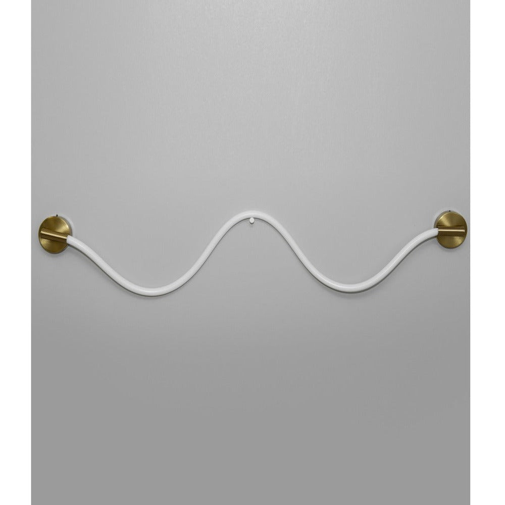 JS-GL-RP-120 - Antique Brass Metal & Silicon Rope Modern Wall Light
