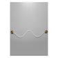 JS-GL-RP-120 - Antique Brass Metal & Silicon Rope Modern Wall Light