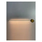 JS-GL-Y03 - Antique Brass & Black Metal & Acrylic Led Hanging Light