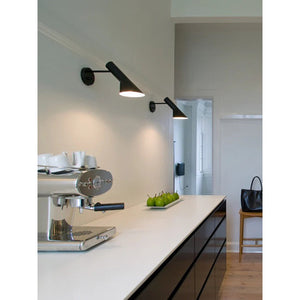 JS-GL-2567-1 - Black & White Metal Modern Wall Light