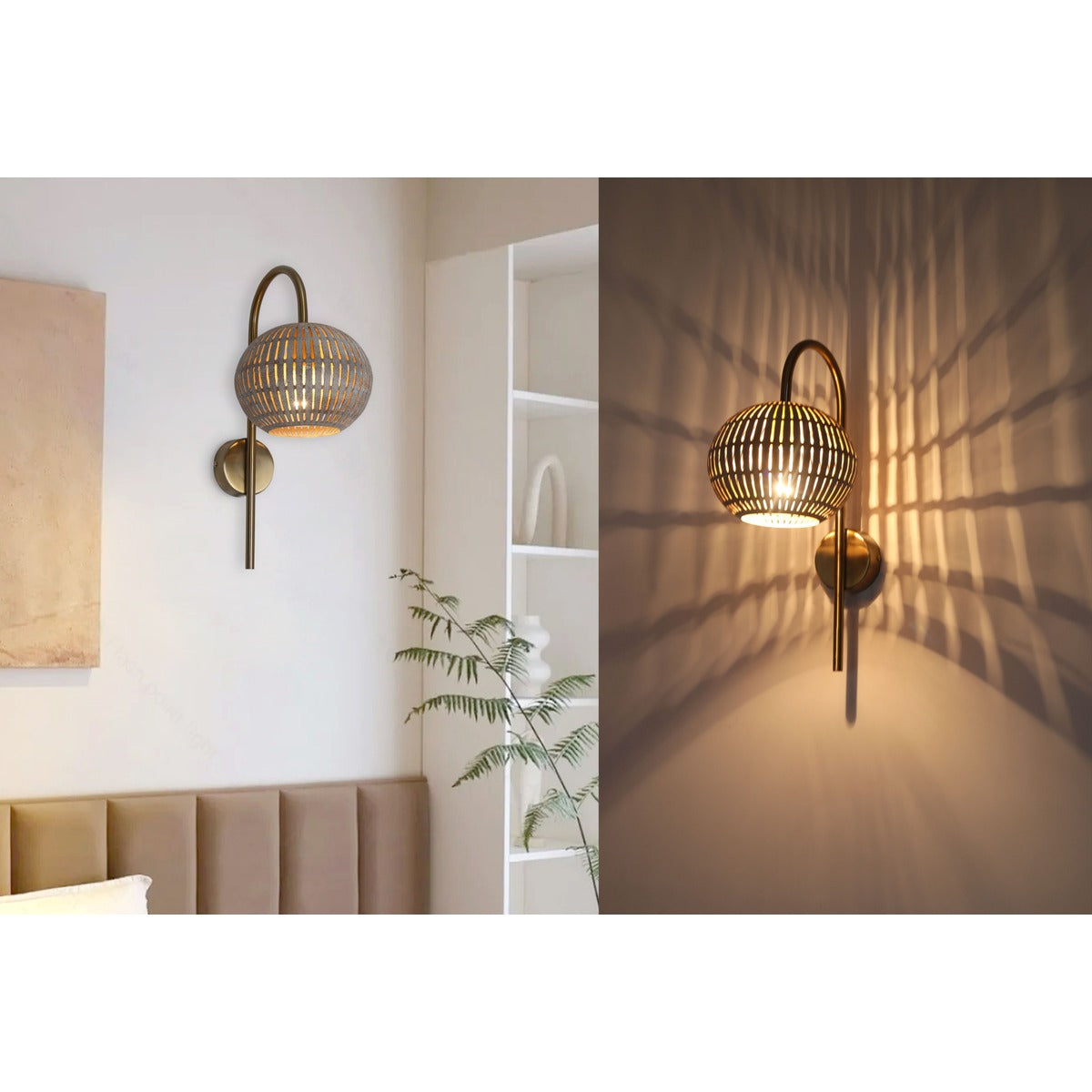 3206-1AB 1XE27 Wall Light