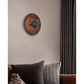 JS-GL-3390-W - Black Metal & Wood Wooden Wall Light