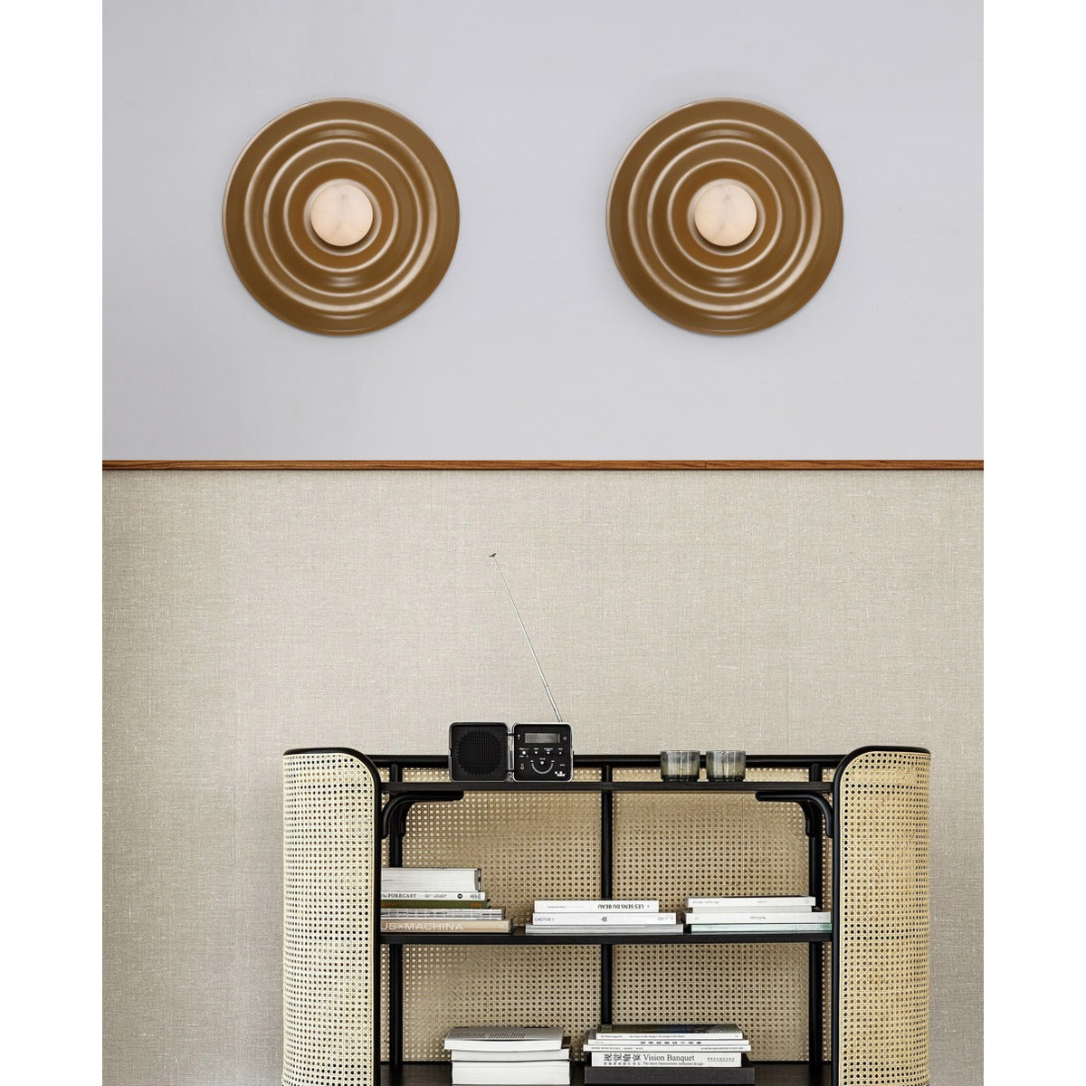 3424-GD 1XG9 Wall Light