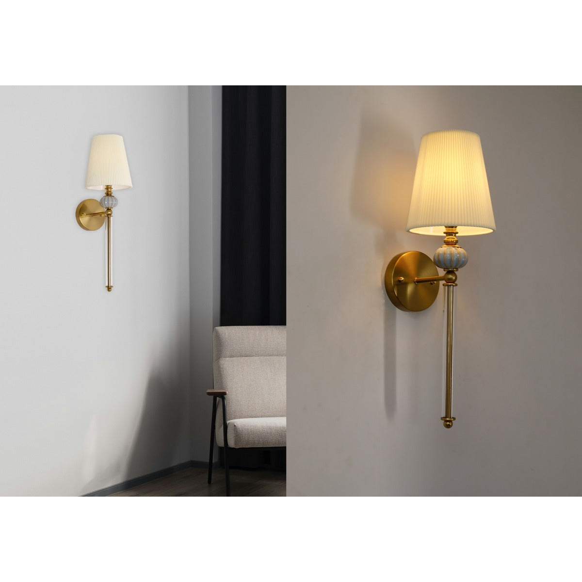 3519-1 1XE14 Wall Light
