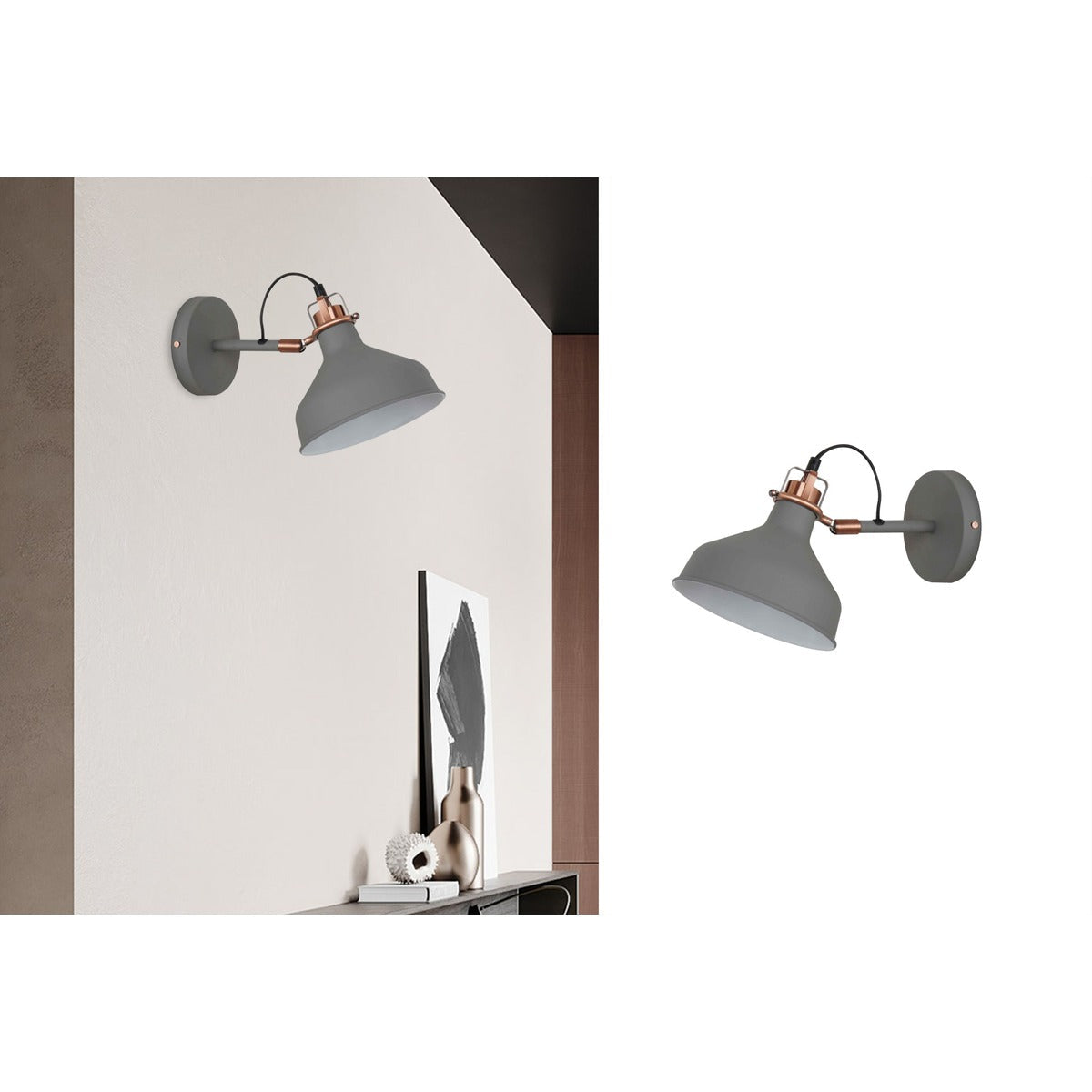 5046-1GY 1XE27 Wall Light