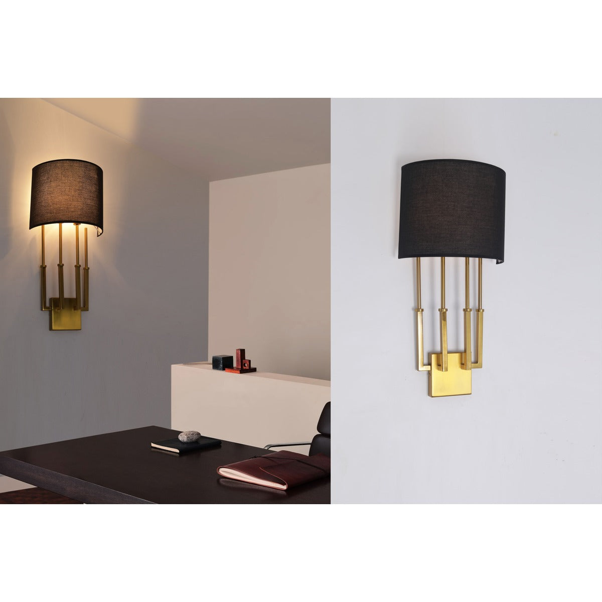 533-W 2XE14 Wall Light