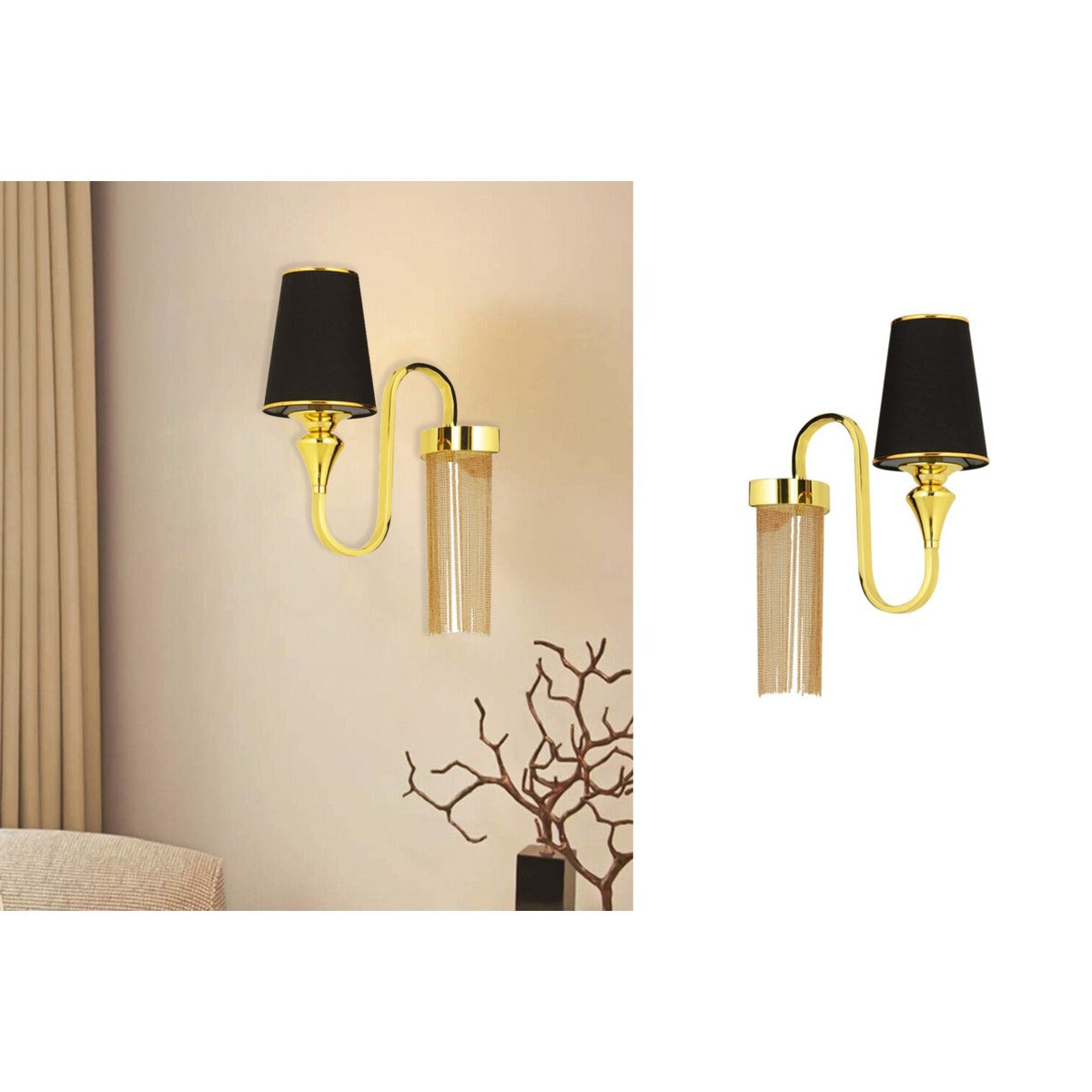 639 -W 1XE14 Wall Light
