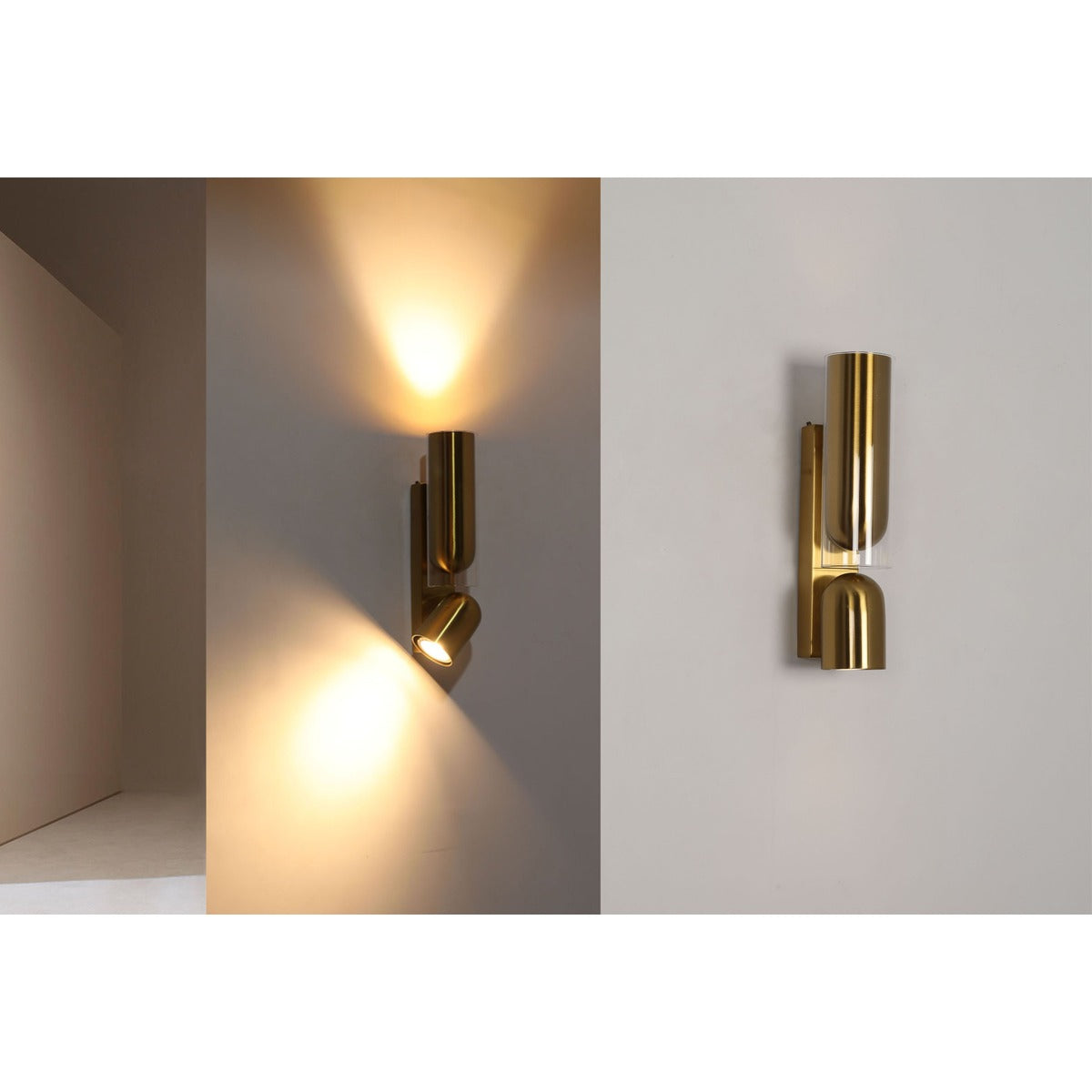 6489B 2XGU10 (With Bulb) Wall Light