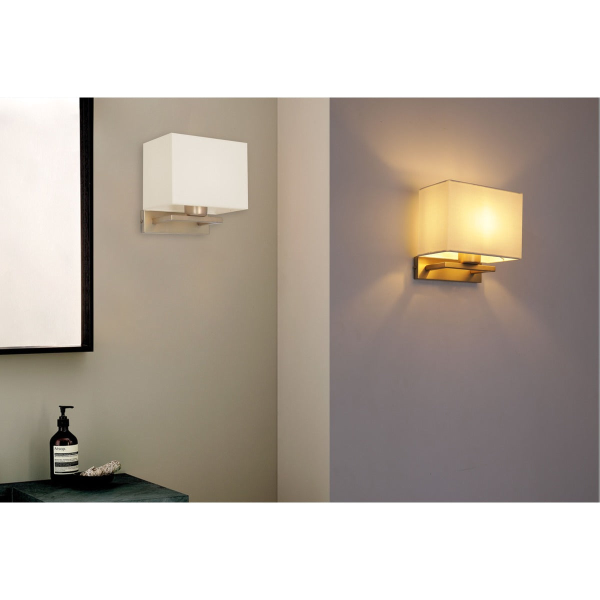 6615-W 1XE27 Wall Light