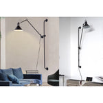 9808-BK 1XE27 Wall Light