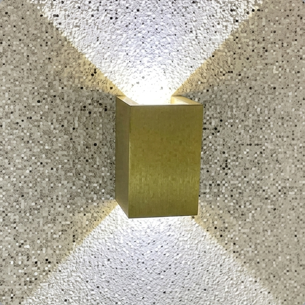 JS-GL_GOD-002-2_Up-down wall light_Sand White