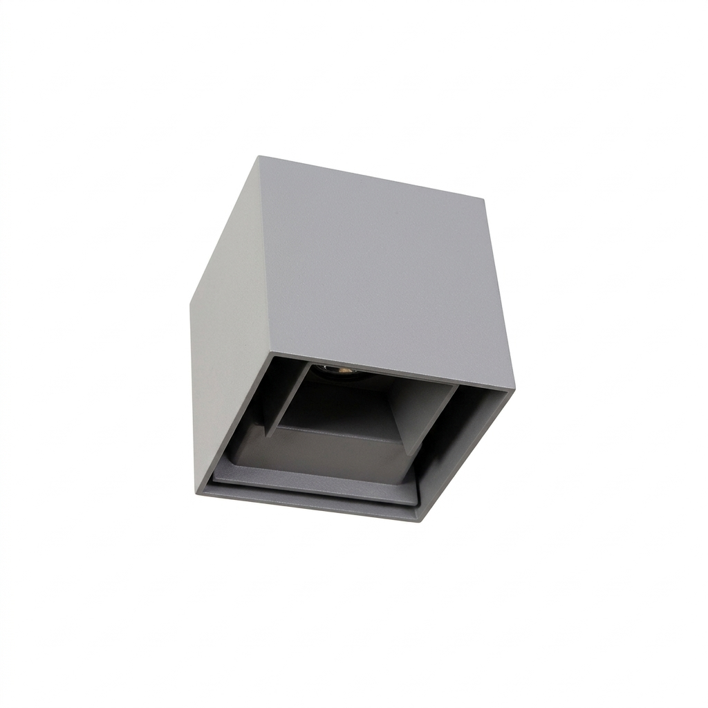 Eliante Outdoor Wall Light – Flash Grey, 2×3W (GOD-054)