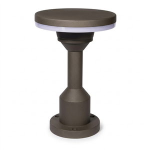 Eliante Garden Bollard Light – Flash Grey, 12W (GOD-057)