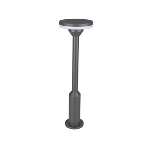 Eliante Garden Bollard Light – Flash Grey, 12W (GOD-058)