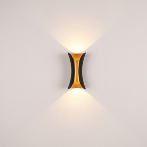 JS-GL_GOD-065_Up-down wall light_BK+GD