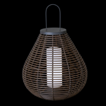 Eliante Hanging Lantern – Black-Dark Cane, E27 (GOD-C1235)