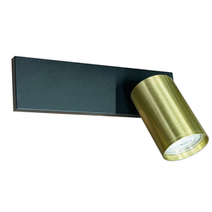 Eliante Surface Spotlight – Black-Brass, GU10 (GS-786)